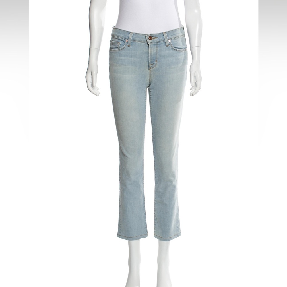 Straight leg jeans